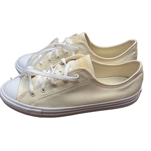 Converse Shoes - New No Box Converse All Star Light Yellow Women’s Size 7 Sneakers
